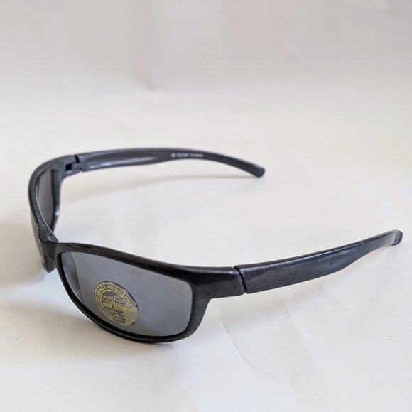 NWT Vintage 90's Sun Wrap PC Rectangle Sport Sunglasses (S. Gray) - Picture 3 of 5